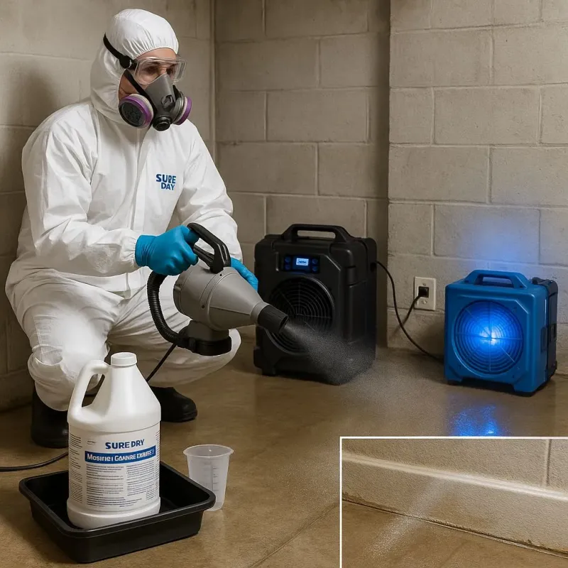 Sanitization and Odor Removal process in Ozone Park, NY